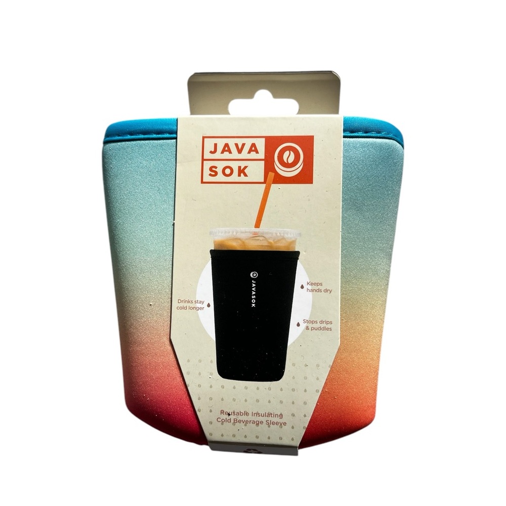 Java Sok Reusable Insulating Cold Beverage Sleeve